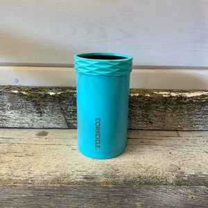 Corkcicle | 8.4oz Gloss Turquoise Slim Artican Cooler